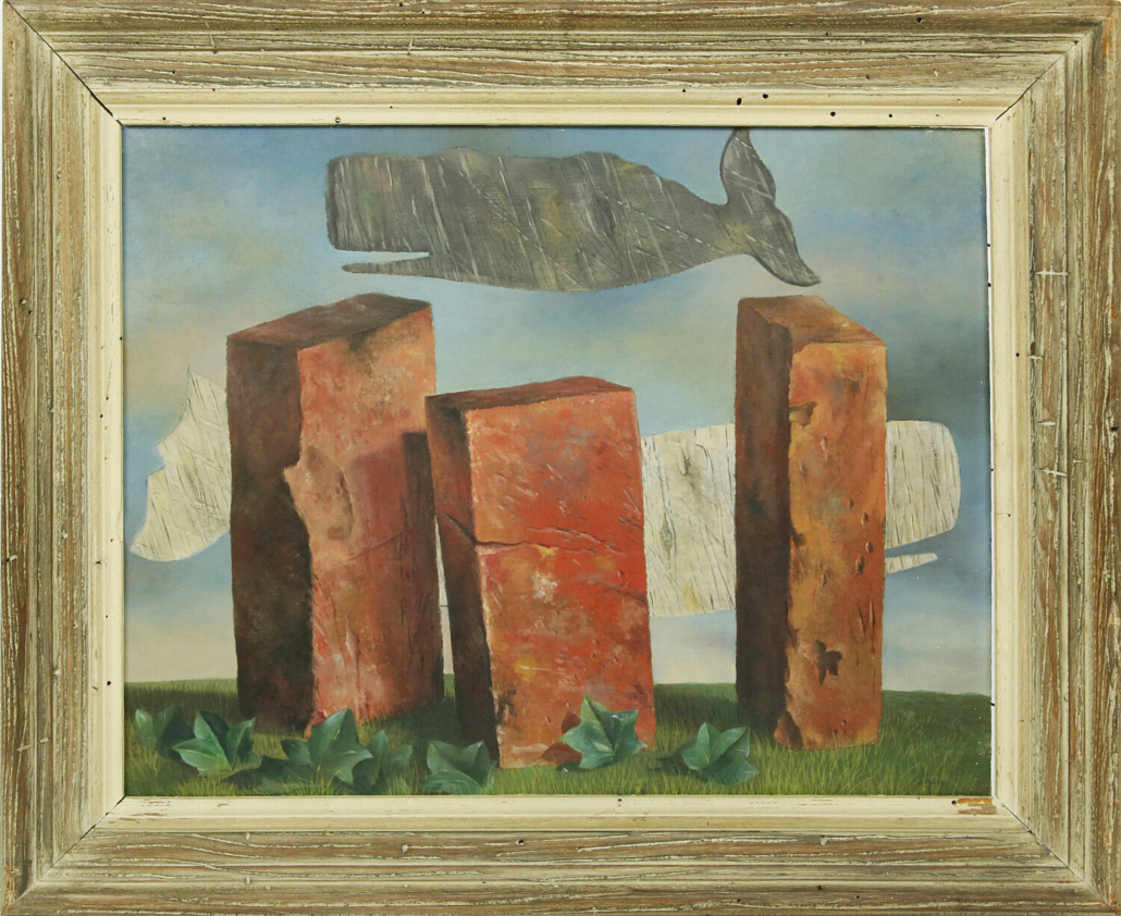 John Oliver Sharp, ‘The Three Bricks in Summer,’ est. $2,000-$4,000