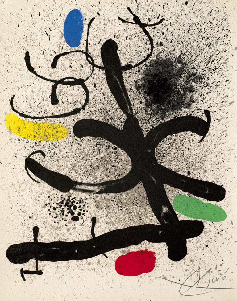 Joan Miro and Phillipe Denis, ‘Cahier d’Ombres,’ est. €5,500-€8,250