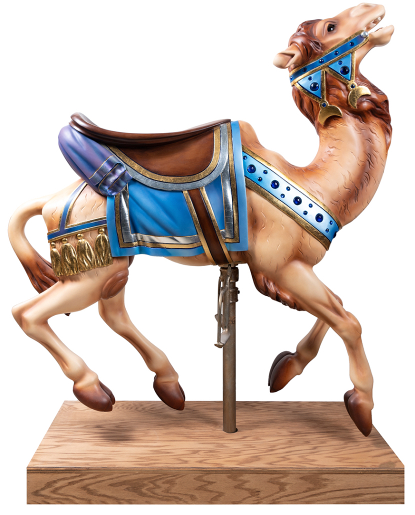  Circa-1925 carousel camel by Charles Looff, $18,000