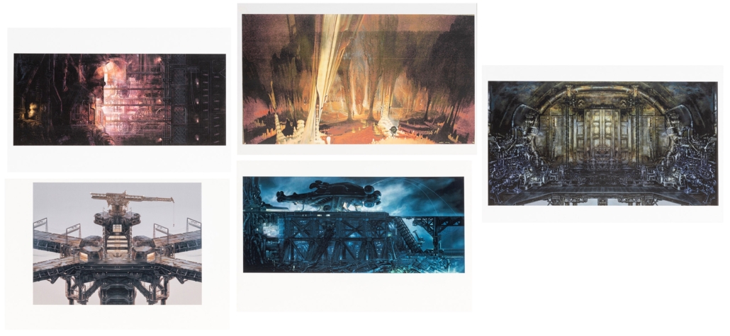 Group of 14 original concept illustrations from ‘The Matrix’ and its sequels, $5,280