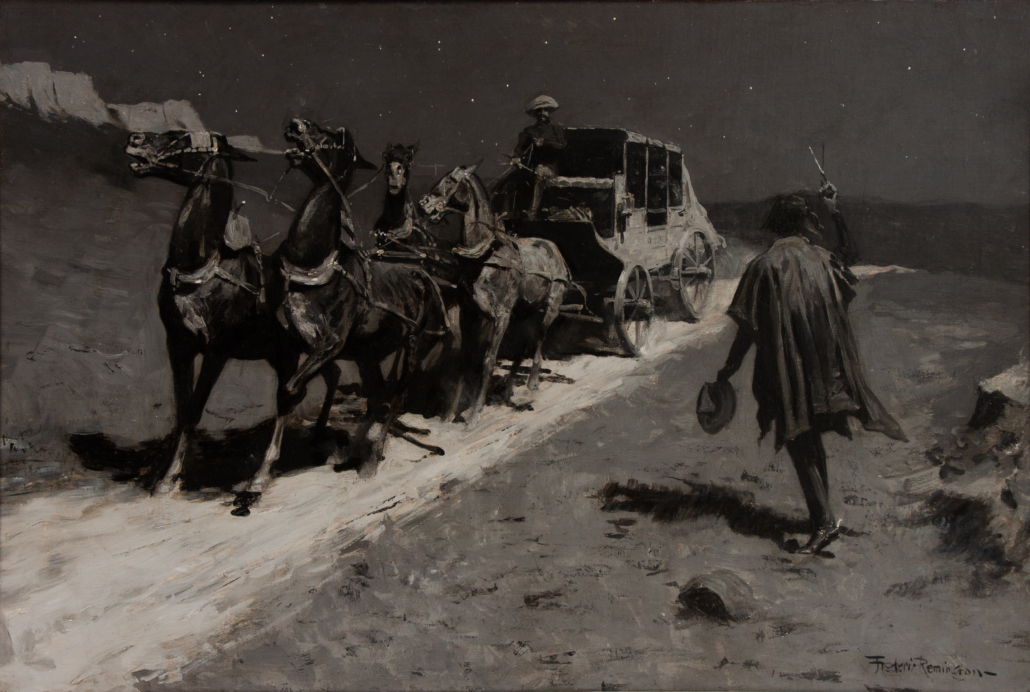 Frederic Remington, ‘The Hold-Up,’ est. $200,000-$300,000