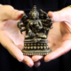 A tiny, centuries-old Buddhist bronze figure created in northeastern India sold for £273,000 (about $343,800) on May 13. Image courtesy of Sworders Fine Art Auctioneers