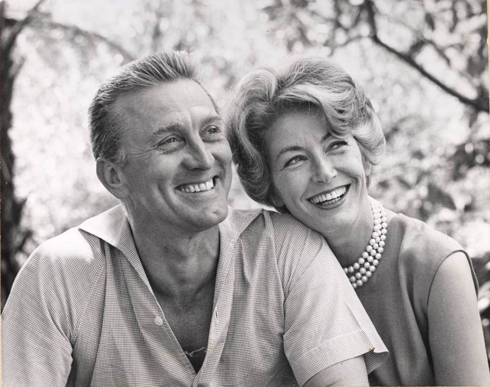 Period photo of Kirk and Anne Douglas courtesy of Andrew Jones Auctions