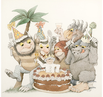 Maurice Sendak, ‘Let the Wild Rumpus Start! (Happy Birthday Wild Things!),’ $212,500. Image courtesy of Heritage Auctions