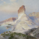 Thomas Moran, ‘Castle Rock, Green River, Wyoming (Indian Summer. Green River. Wyoming),’ $2.7 million. Image courtesy of Christie’s Images Ltd. 2022