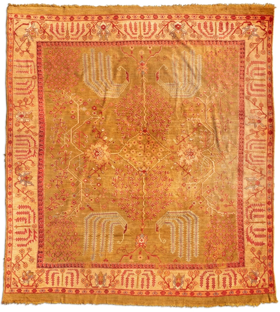 Oushak carpet, West Anatolia, $10,625