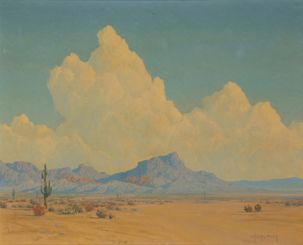Harry B. Wagoner, ‘Desert Landscape,’ est. $3,000-$5,000 