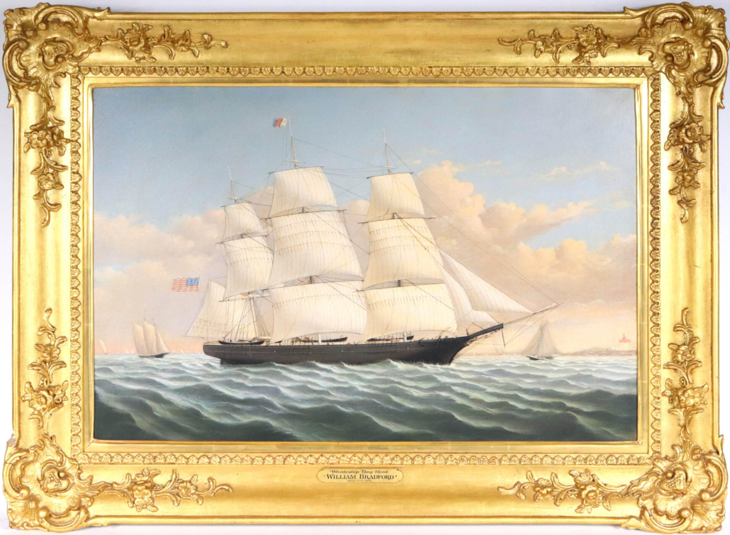  William Bradford, ‘Whaleship Daniel Wood,’ est. $40,000-$80,000