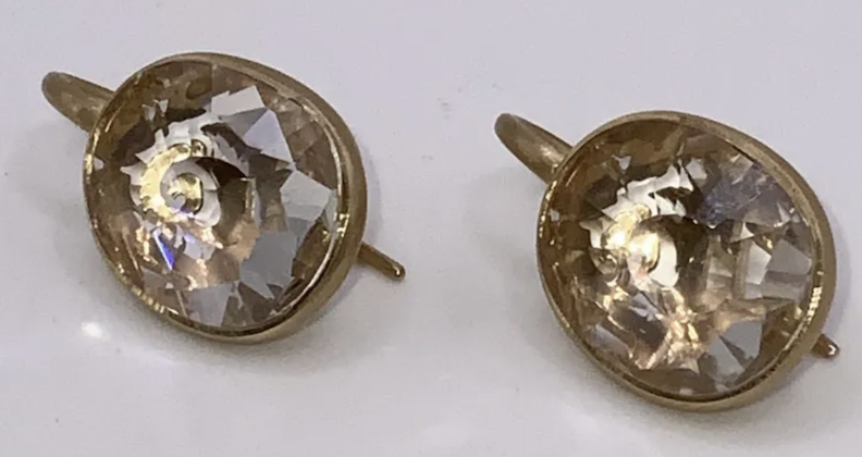 Pomellato 18K rose gold Prasiolite earrings, est. $1,000-$3,000