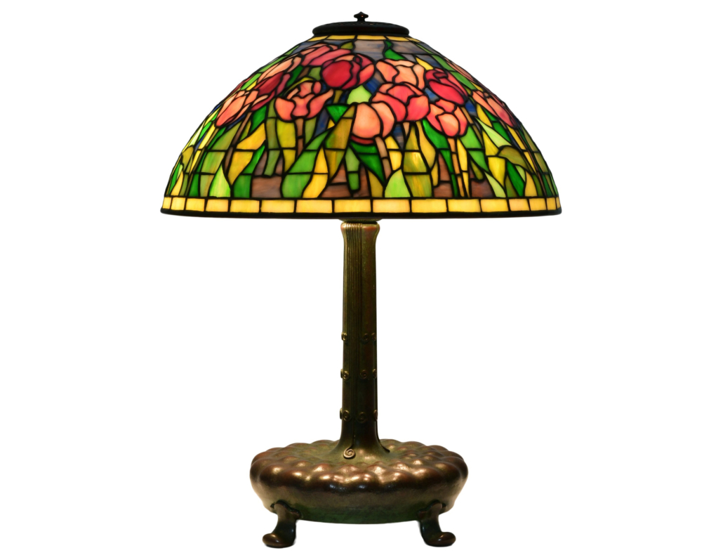 Tiffany Studios Tulip table lamp, est. $30,000-$50,000 