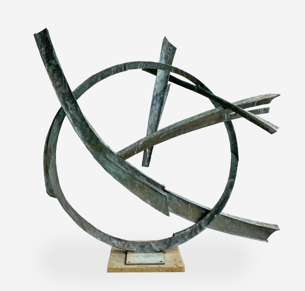 Herbert Ferber, ‘Circle with Four Elements III,’ est. $10,000-$15,000