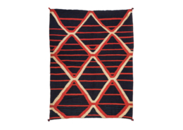 This Late Classic Period Moki pattern serape earned $16,000 plus the buyer’s premium in September 2021. Image courtesy of Hindman and LiveAuctioneers.
