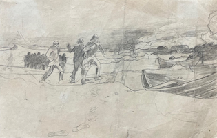 Maine museum receives gift of Winslow Homer drawing