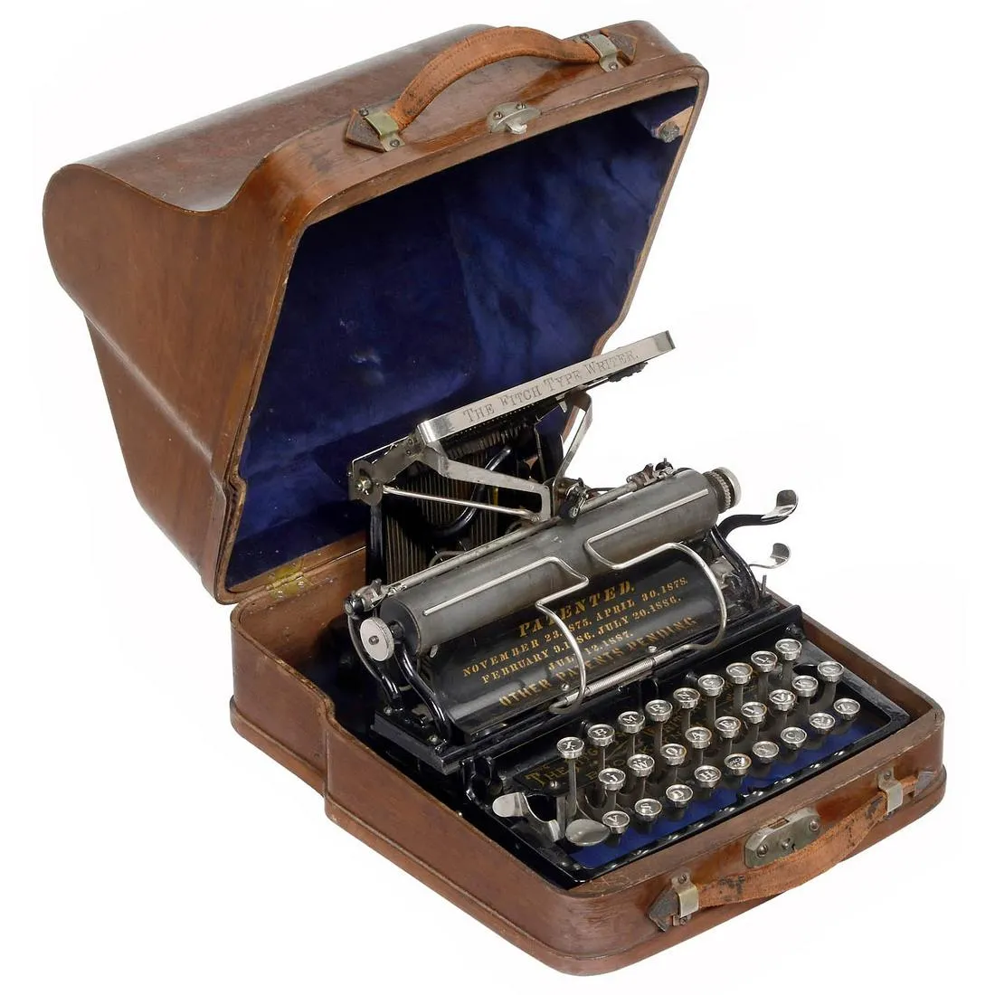 Circa-1891 Fitch Type Writer, $32,029. Image courtesy of Auction Team Breker and LiveAuctioneers