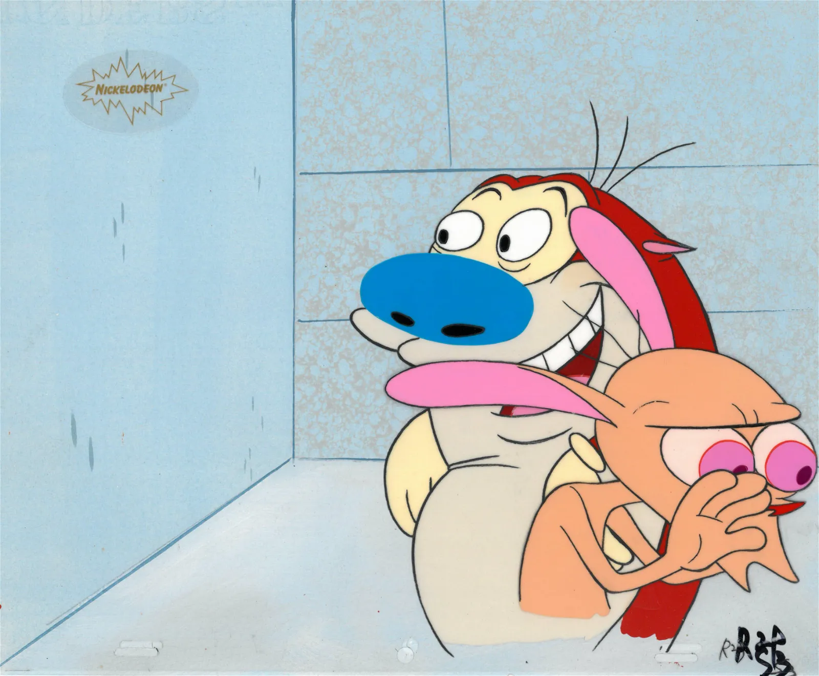 Original production cel from ‘The Ren and Stimpy Show,’ est. $200-$250