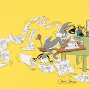 ‘Chuck Amuck’ limited edition cel featuring Bugs Bunny, est. $600-$700