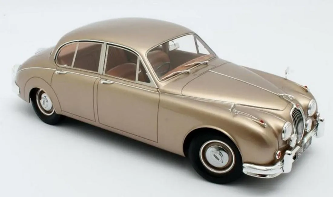 Scale model of a 1959 Jaguar MK2 by 12Art, est. $450-$550