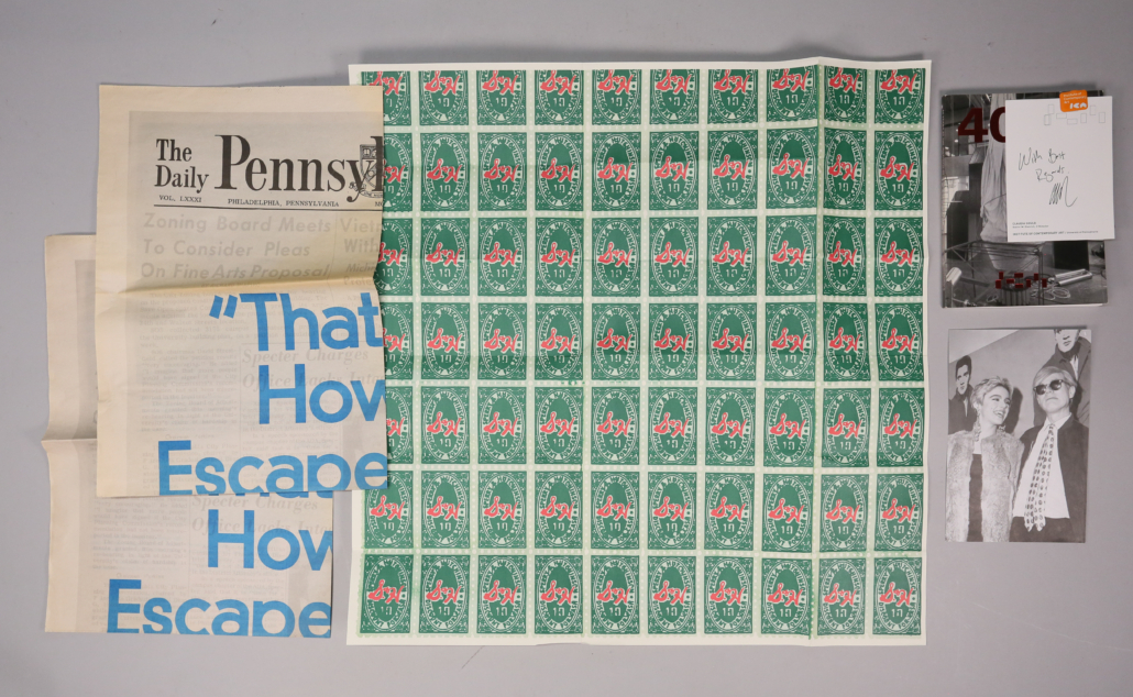 Andy Warhol, ‘S & H Green Stamps’ lithograph, est. $800-$1,200