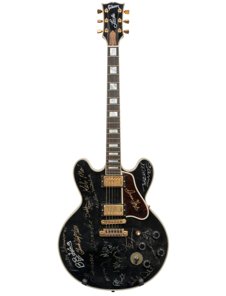 Gibson Lucille electric guitar signed by B.B. King and Eric Clapton, est. $8,000-$10,000