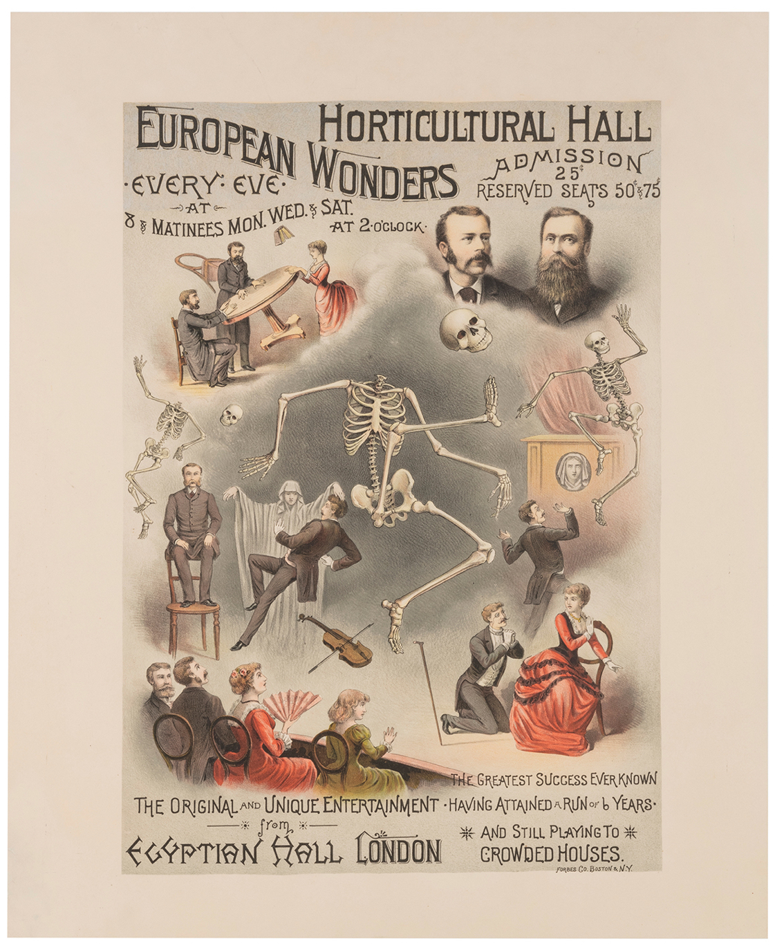 Circa-1900 Harry Kellar poster touting a London show, est. $5,000-$10,000