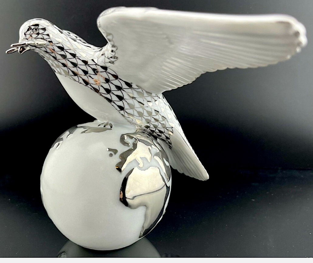 Herend porcelain Dove of Peace with original box, $3,000-$6,000