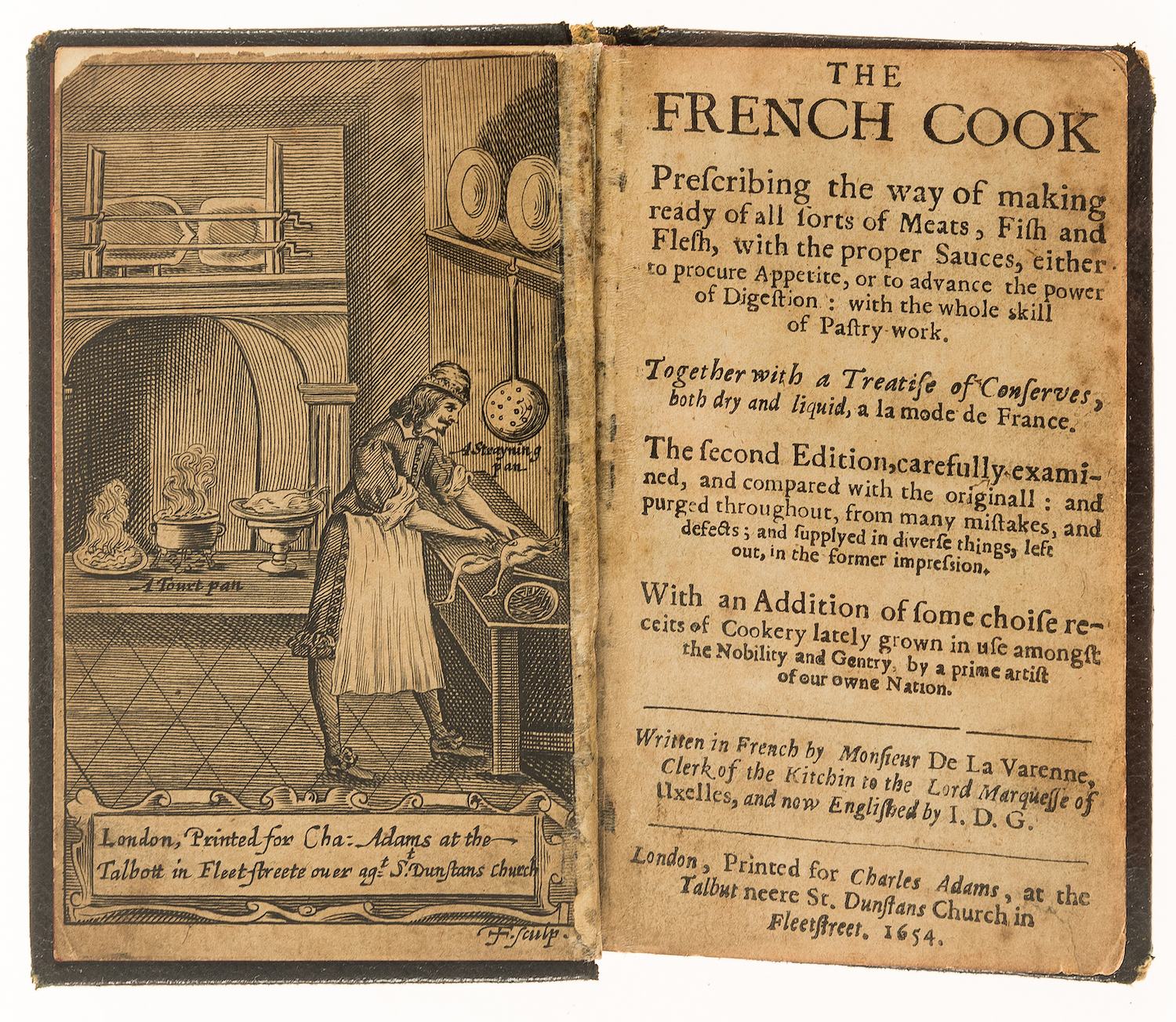 Francois Pierre La Varenne, ‘The French Cook,’ Italian second edition, est. £2,000-£3,000