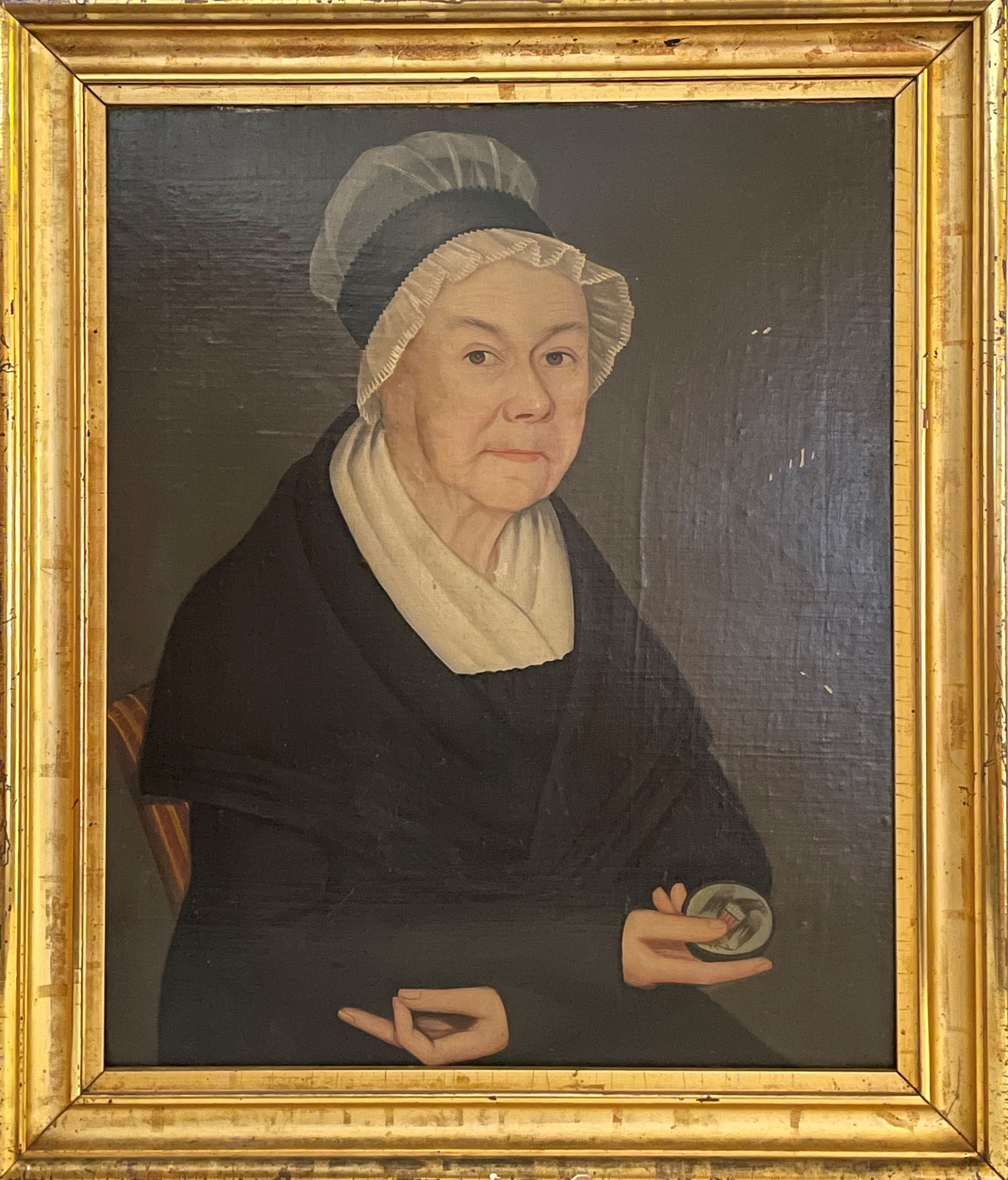 Portrait of Annatje Eltinge Wynkoop, painted circa 1821 by Ammi Phillips. Historic Huguenot Street Permanent Collection, gift of Marie J. Wiersum. Courtesy of Historic Huguenot Street