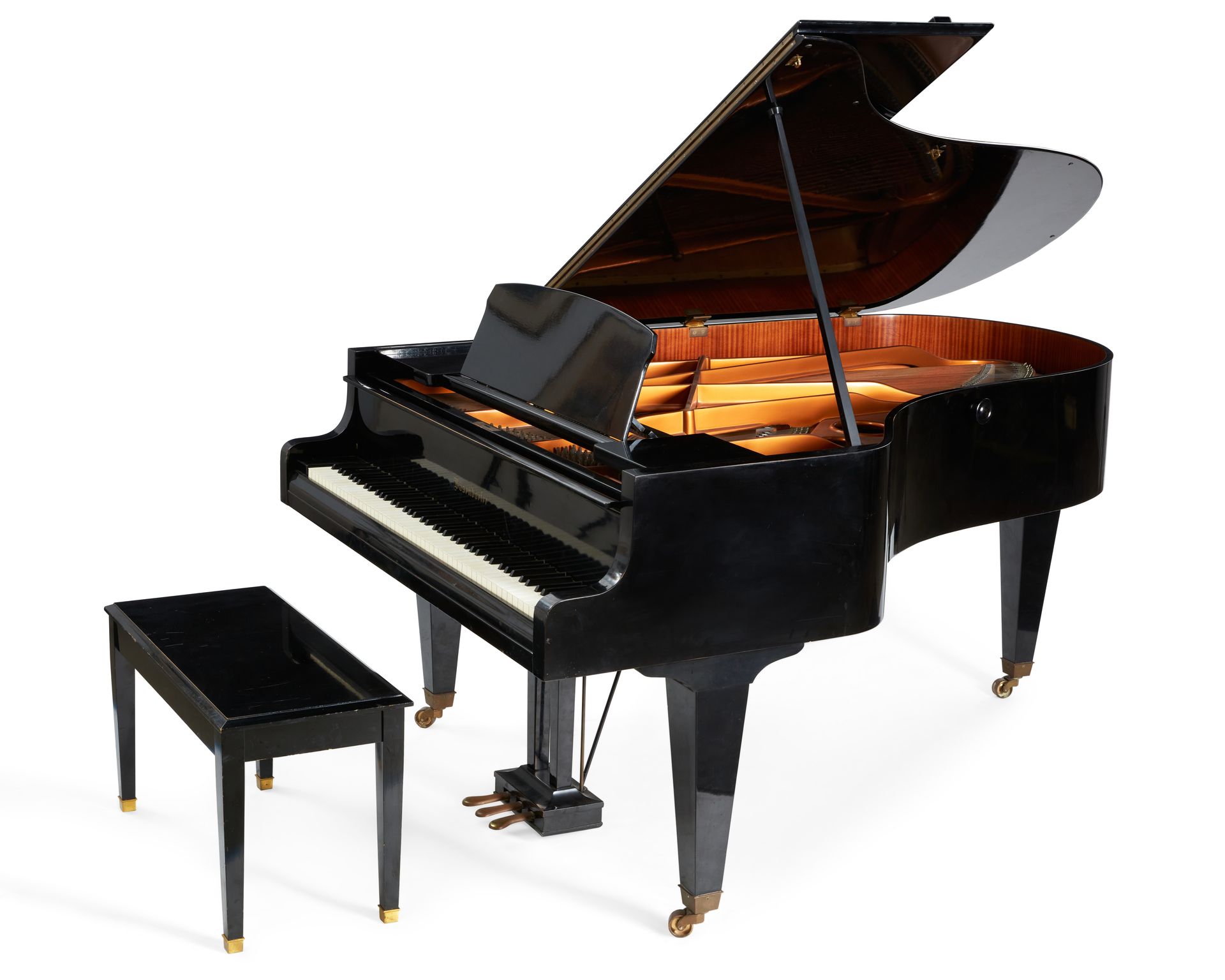 Bosendorfer ebonized seven-foot baby grand piano from the Mitzi Gaynor collection, est. $6,000-$8,000