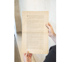 Original print of U.S. Constitution at heart of Crystal Bridges show