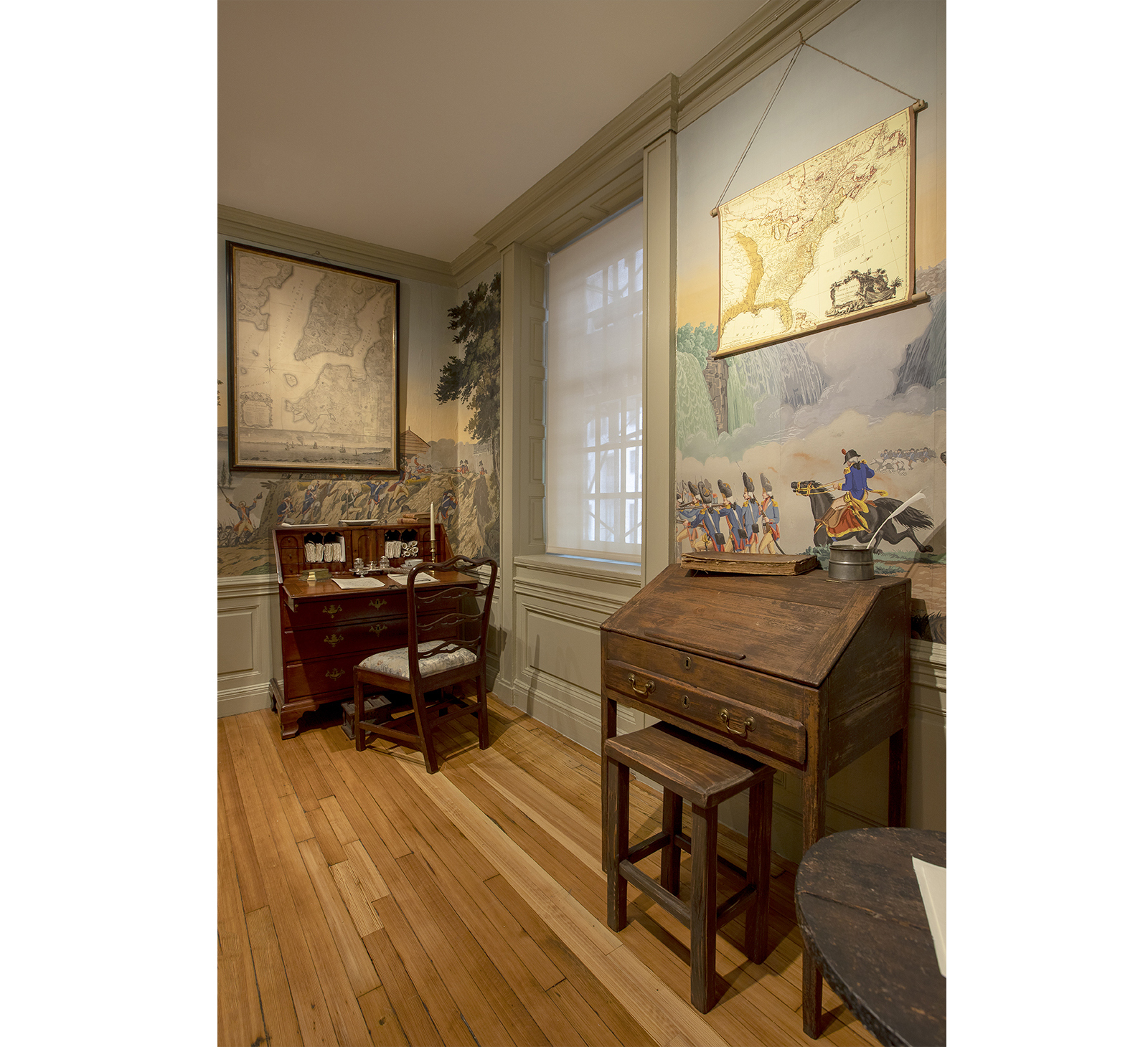 Another interior from the new permanent exhibit Governing the Nation from Fraunces Tavern. Image courtesy of Fraunces Tavern® Museum