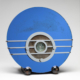 Sparton Bluebird radio (Model 566), 1934, wood, glass and metal. Walter Dorwin Teague, designer, American, 1883-1960. Sparks-Withington Company, manufacturer, Jackson, Michigan, founded 1900. 14 3/4 by 14 5/8 by 6in. Collection Kirkland Museum of Fine & Decorative Art, Denver, 2004.1850. Courtesy of Kirkland Museum of Fine & Decorative Art, Denver. Photo by Wes Magyar