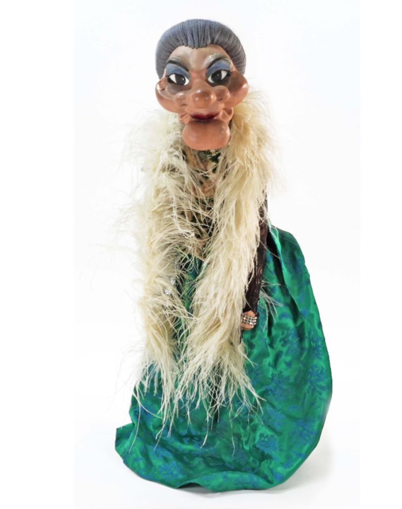 Madame puppet created and used by entertainer Wayland Flowers, $7,812