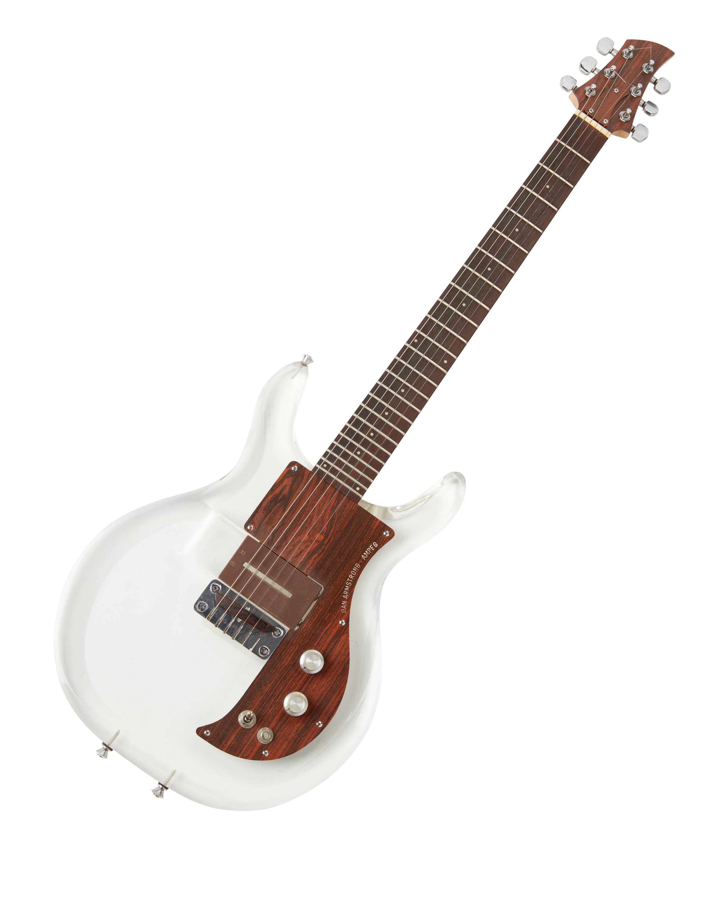 Ampeg Dan Armstrong lucite electric guitar, est. $2,000-$3,000  