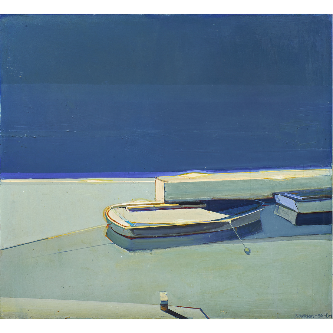 Raimonds Staprans, ‘Blue Boats,’ $187,500