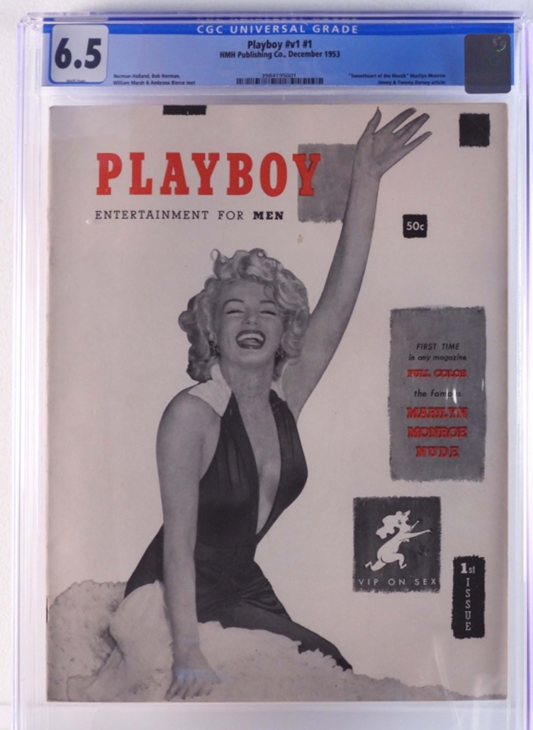 Copy of volume 1, #1 of Playboy magazine, $6,250