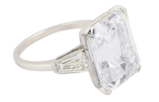Diamond ring shone brightest at Miller &#038; Miller&#8217;s watches and jewelry sale