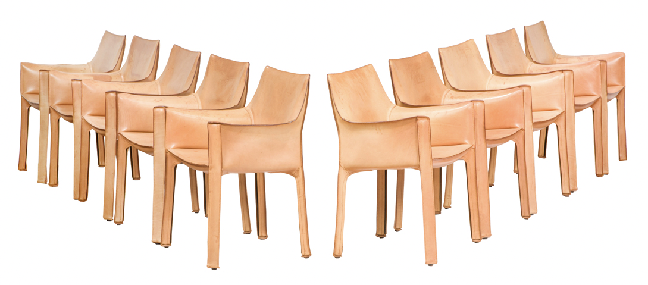 Set of Mario Bellini Cab chairs, $17,500