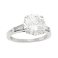 Tiffany & Co. 3.16-carat diamond and platinum ring, $88,200