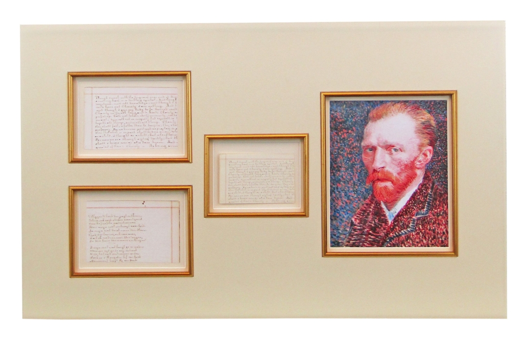  Biblical verses handwritten by Vincent Van Gogh in English and Dutch, est. $35,000-$40,000