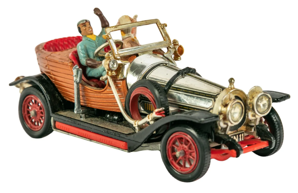 A 1986 model of Chitty Chitty Bang Bang earned $900 in March 2022. Image courtesy of Hill Auction Gallery and LiveAuctioneers.