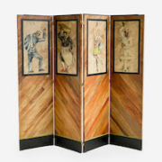 Andre Lhote four-panel folding screen, est. $20,000-$30,000