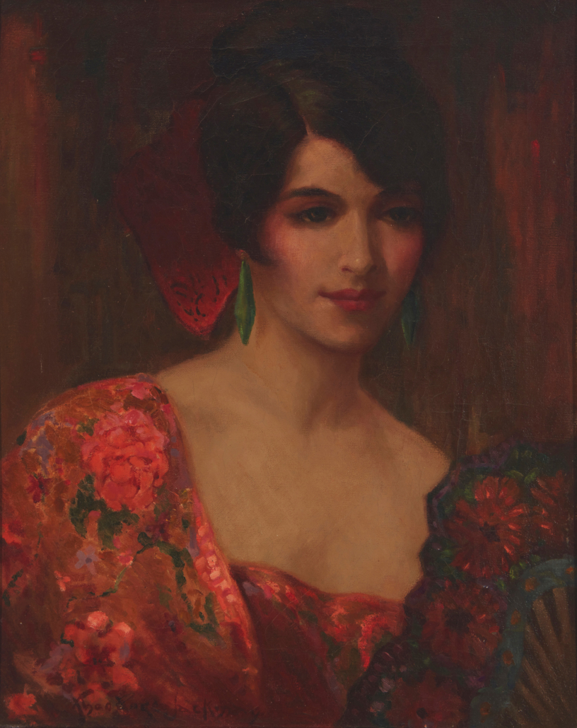 Theodore Jackman, ‘Spanish Woman,’ $2,813 