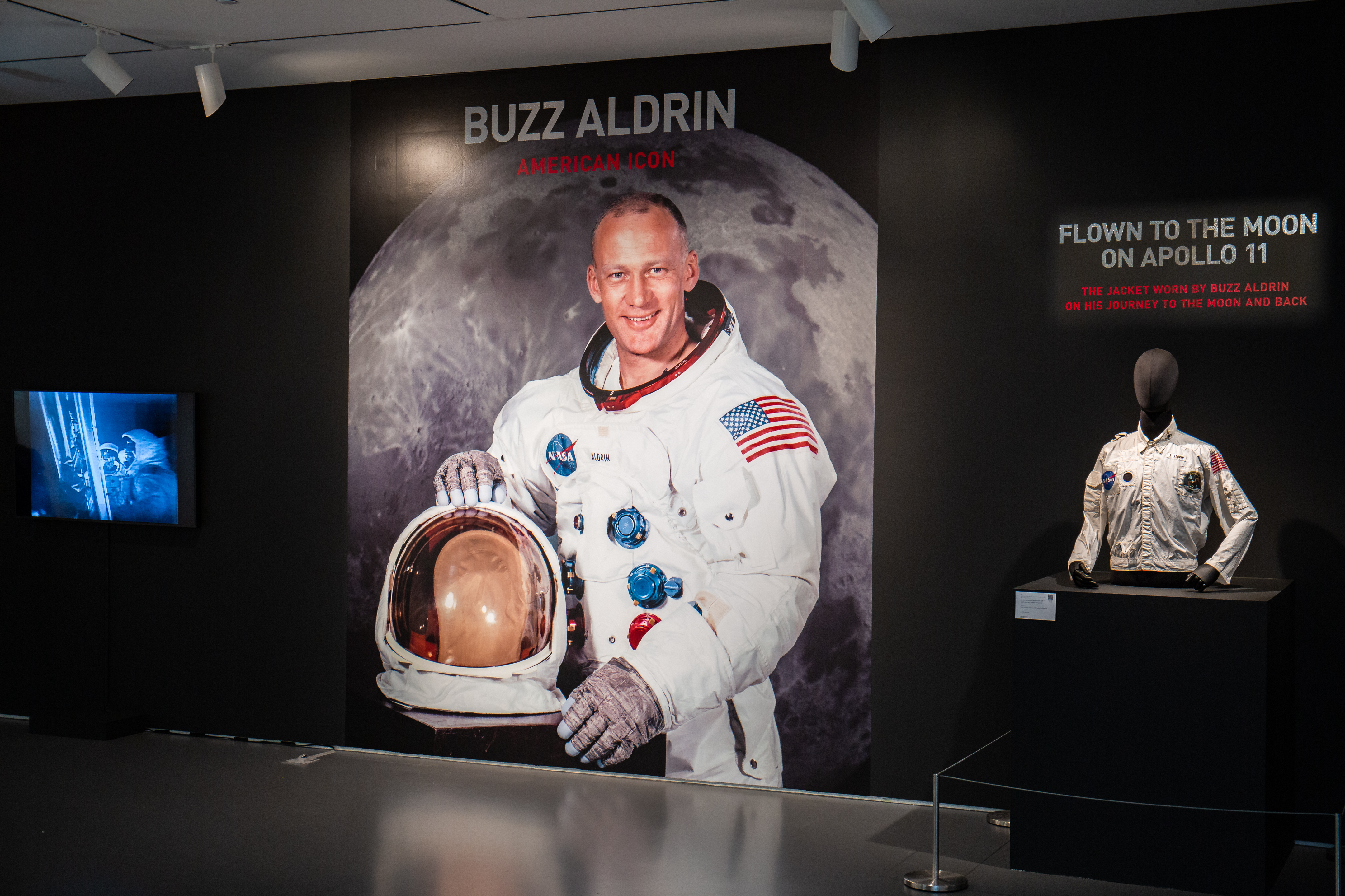 The inflight jacket worn by Buzz Aldrin is the only space-flown garment from the Apollo 11 mission ever made available for private ownership. Image courtesy of Sotheby’s