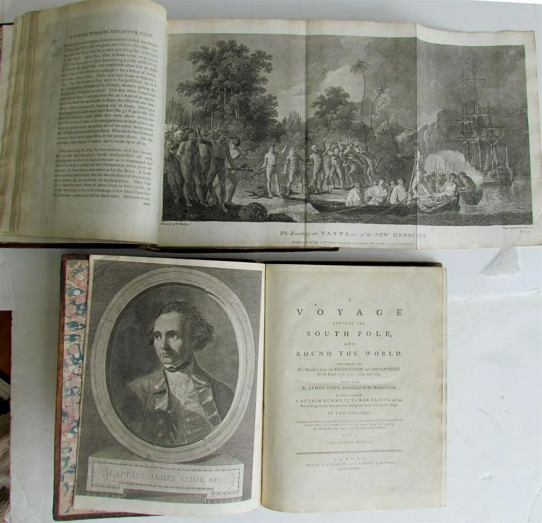 Captain James Cook, ‘A Voyage towards the South Pole, and round the World,’ est. $2,500-$3,500