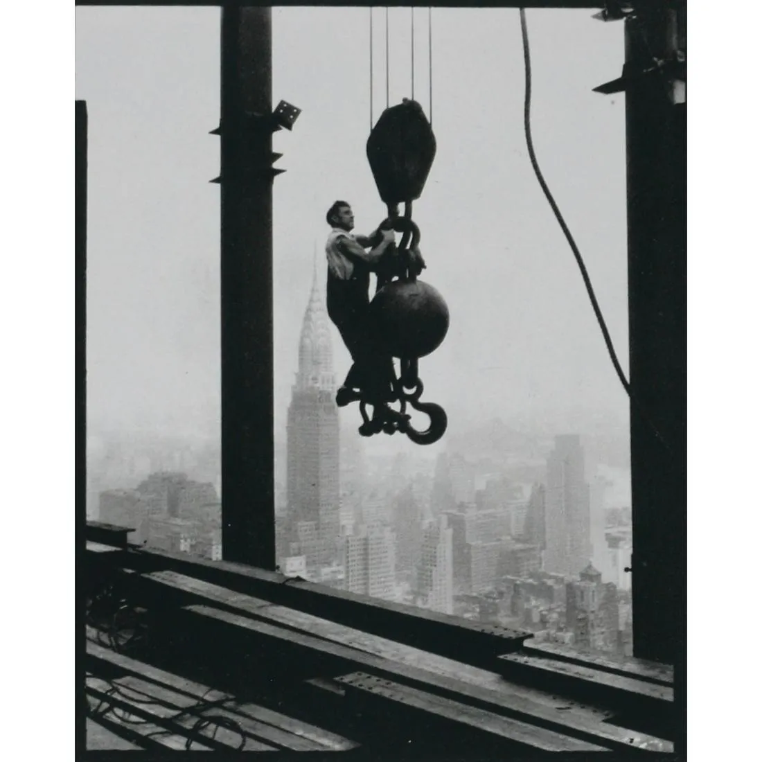 Lewis W. Hine, ‘Construction of the Empire State Building,’ est. $150-$450
