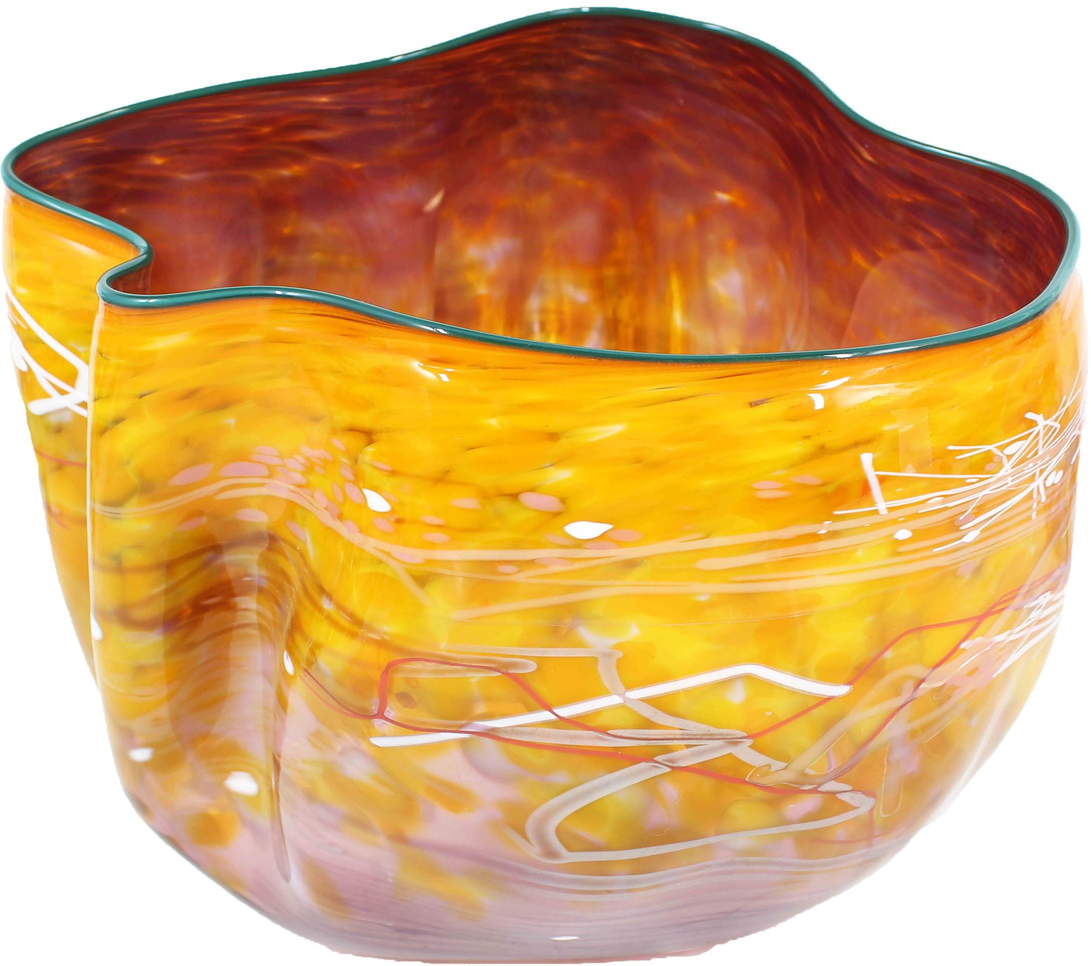 Dale Chihuly art glass bowl, est. $6,000-$8,000