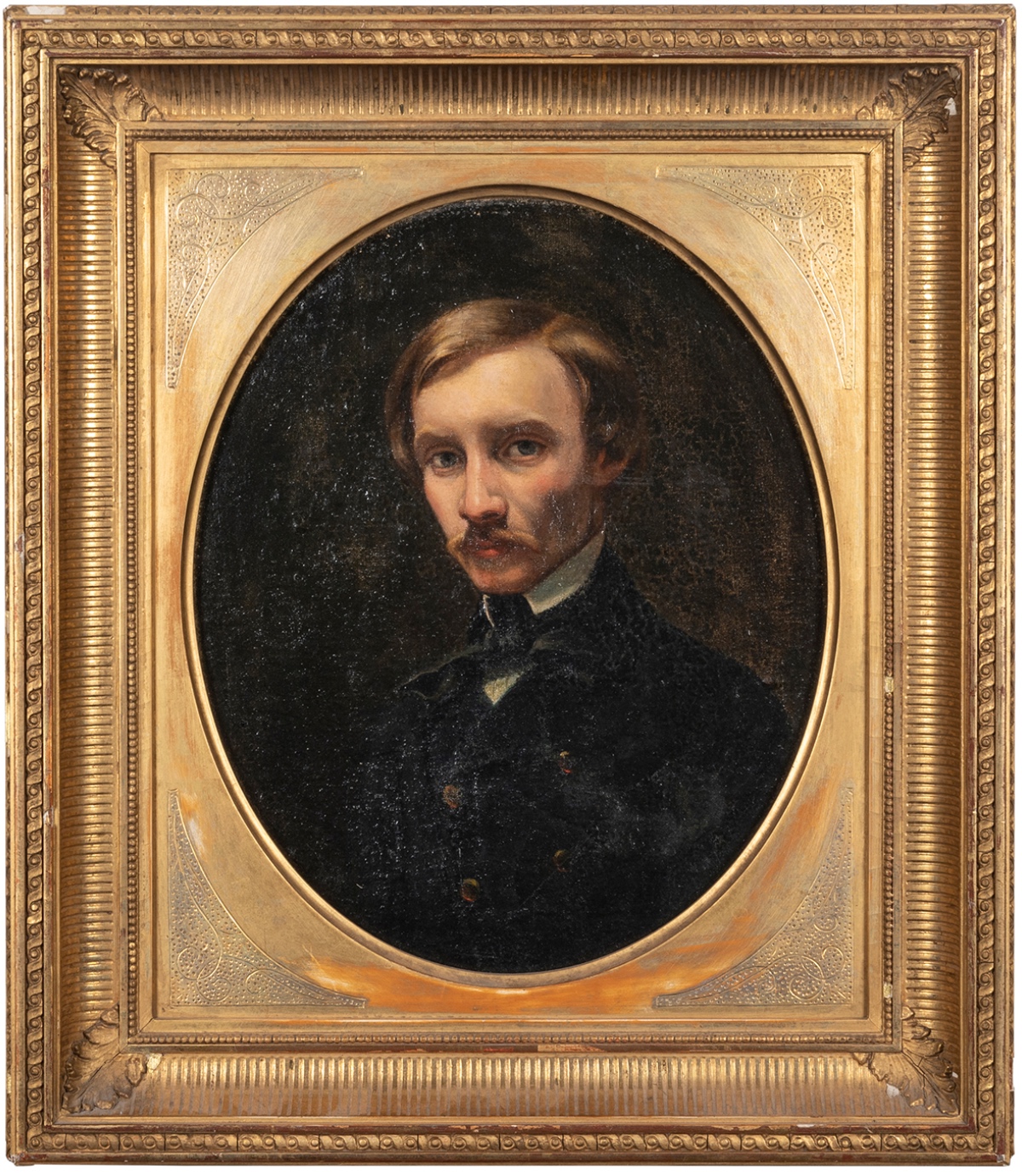 Circa-1870 portrait of Robert Louis Stevenson by William Cosens Way, est. $300-$500