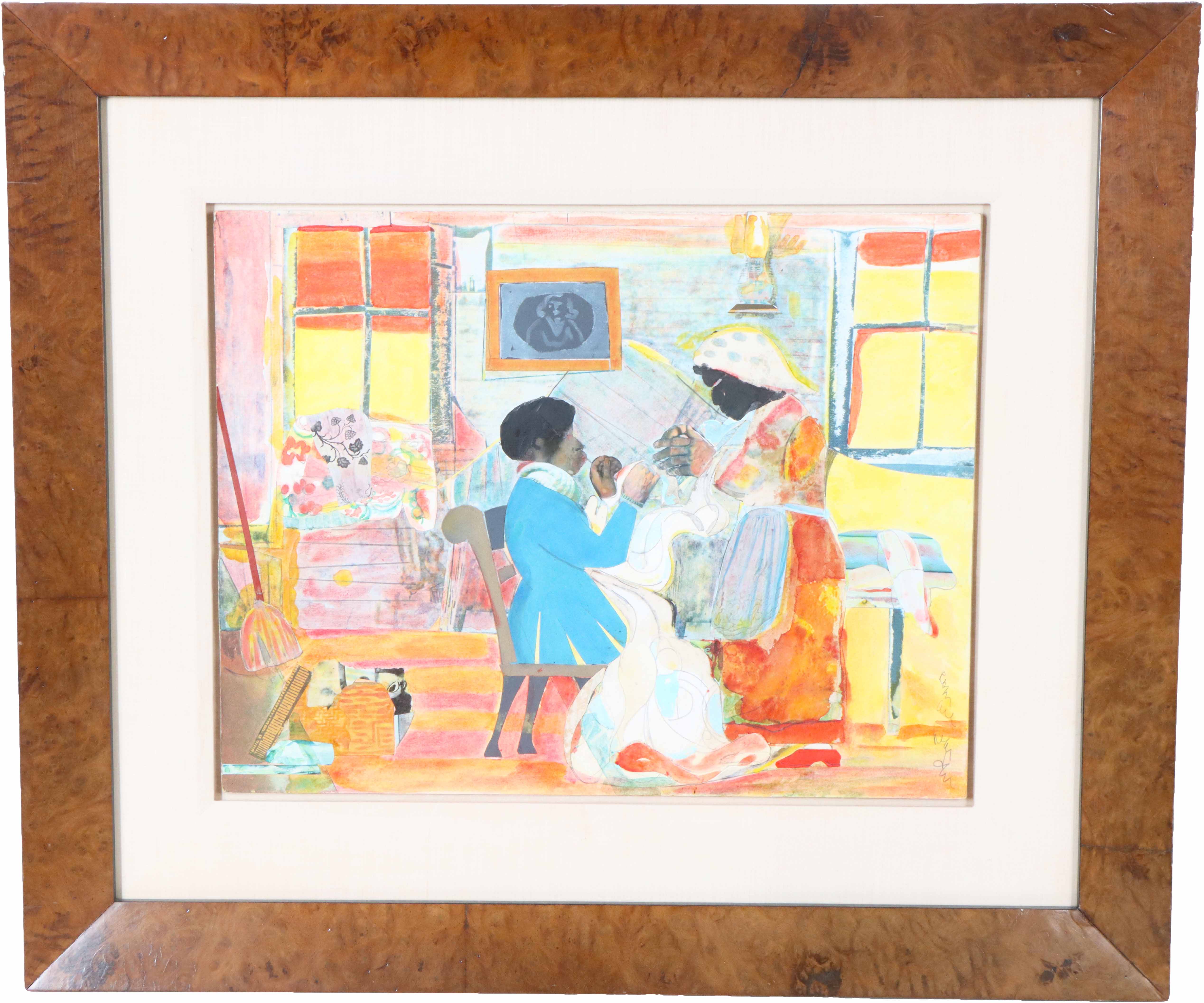 Romare Bearden, ‘The Quilters,’ $73,000