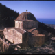The Church of Christ Antiphonitis in Cyprus, photographed in June 2016. A centuries-old Orthodox icon that was looted from the church in or after 1974 was returned in a ceremony held July 12. Image courtesy of Wikimedia Commons, photo credit Shirazbustan. Shared under the Creative Commons Attribution-Share Alike 4.0 International license.