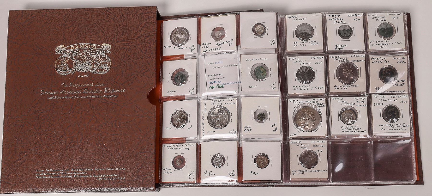  Greek coin album, est. $4,000-$6,000